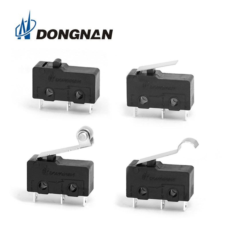 電暖器晾衣架打印機微動開關(guān) KW4A熱水器三腳微動開關(guān)