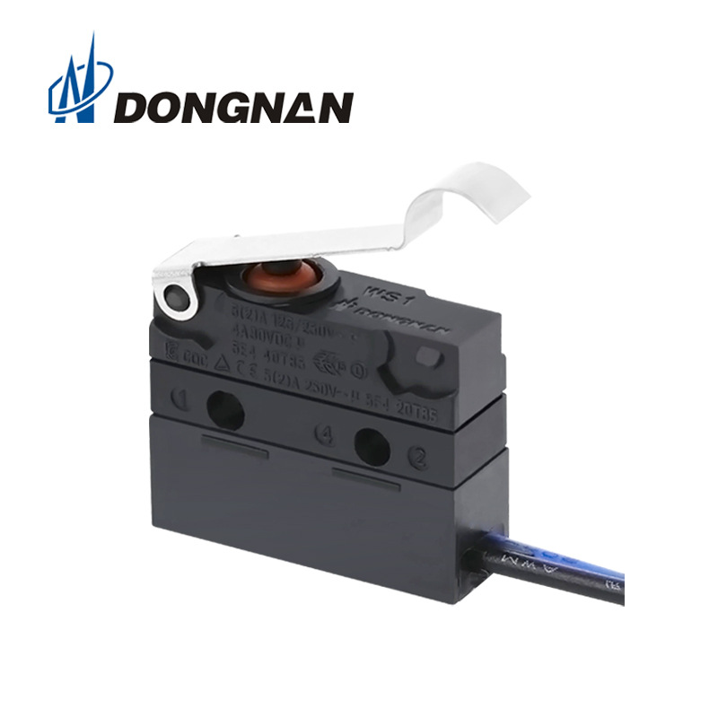 家用電器咖啡機(jī)微動(dòng)開關(guān) 推桿電機(jī)防水微動(dòng)開關(guān) 電動(dòng)閥門微動(dòng)開關(guān)