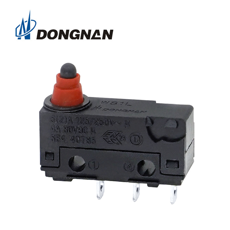 DONGNAN東南廠家WS1L防水ip67微動開關(guān) 超聲波霧化器設(shè)備微動開關(guān)