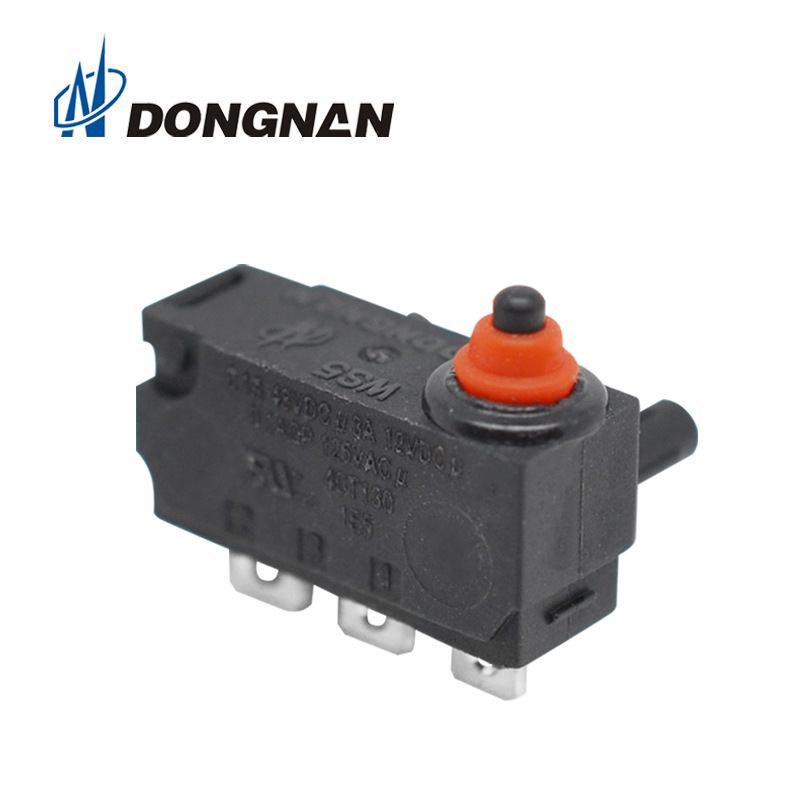 DONGNAN東南微動(dòng)開關(guān)廠家 燃?xì)庠罹呷_微動(dòng)開關(guān)帶定位柱防水開關(guān)