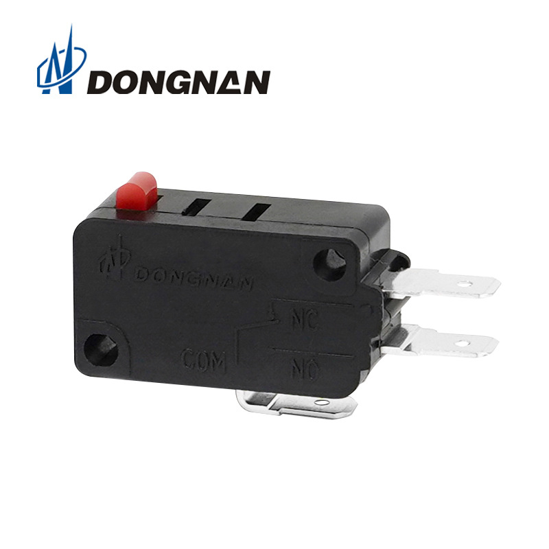 DONGNAN廠家供微波爐灶具小型微動開關(guān) 晾衣架小家電三腳微動開關(guān)